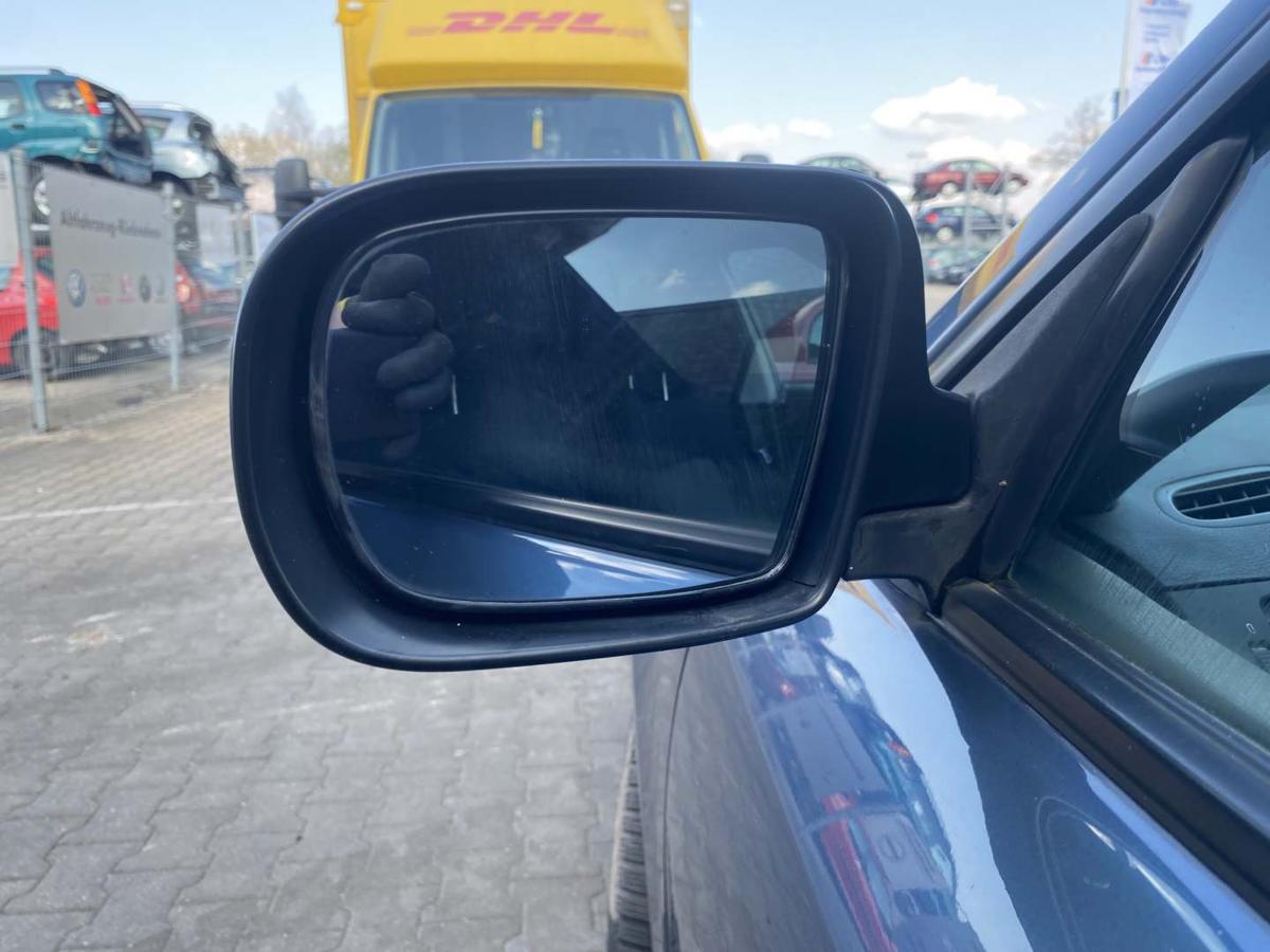 Subaru Legacy 4 original Au&szlig;enspiegel links elektrisch verstellbar 33A Atlantic Blue Bj.2005